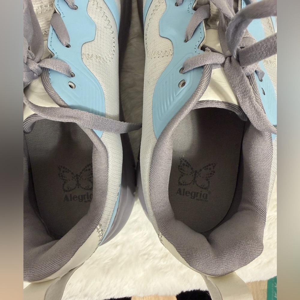 Alegria Women’s Lace-Up Sneakers – Supportive, Non-Slip | Size 40 / 9.5 - Picture 5 of 9